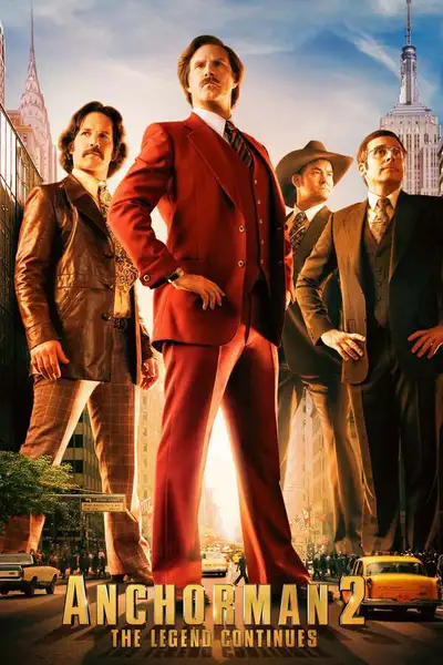 Poster of Anchorman 2: The Legend Continues movie
