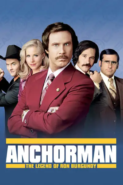 Poster of Anchorman: The Legend of Ron Burgundy movie