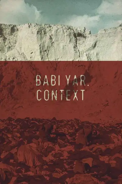 Poster of Babi Yar. Context movie