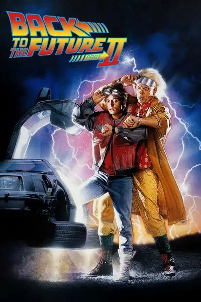 Poster of Back to the Future Part II movie