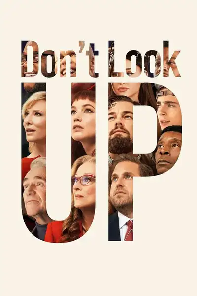 Poster of Don't Look Up movie