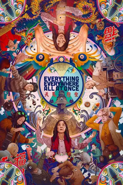 Poster of Everything Everywhere All at Once movie
