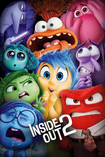 Poster of Inside Out 2 movie