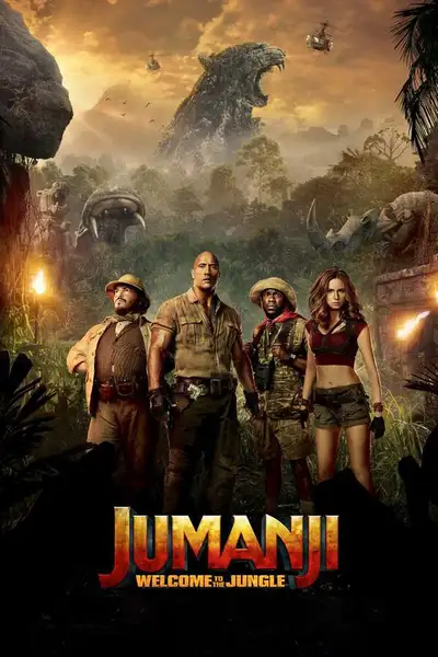 Poster of Jumanji: Welcome to the Jungle movie