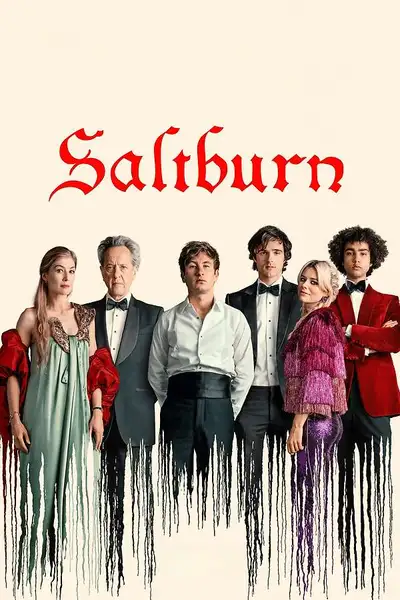 Poster of Saltburn movie