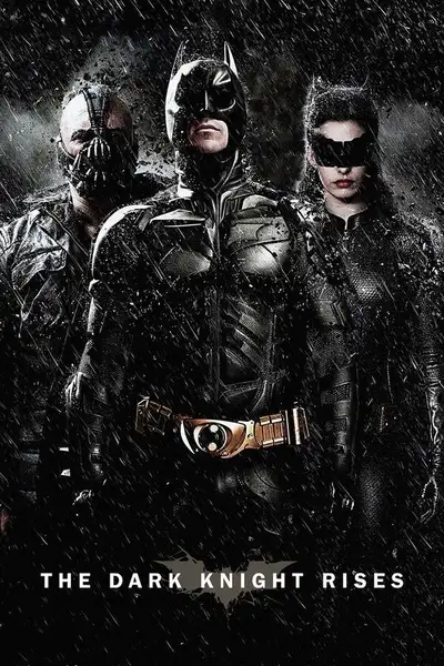 Poster of The Dark Knight Rises movie