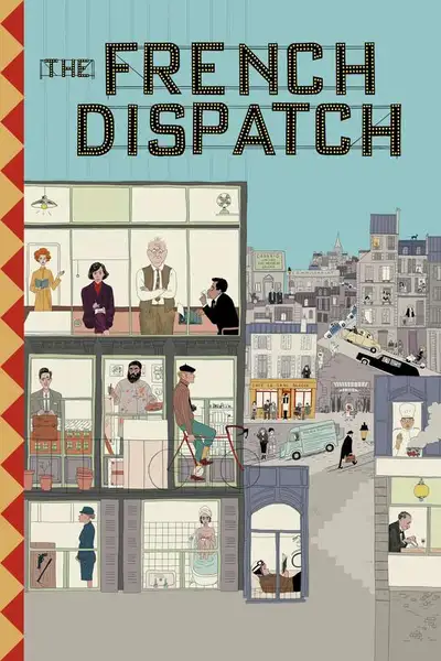 Poster of The French Dispatch movie
