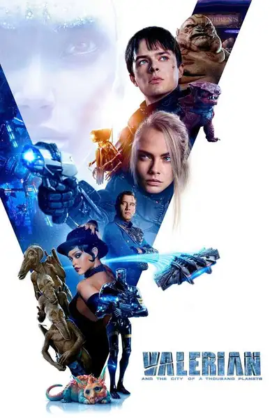 Poster of Valerian and the City of a Thousand Planets movie