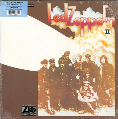 Cover of Led Zeppelin II album
