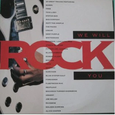 Cover of We Will Rock You album